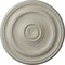 Ekena Millwork Devon Ceiling Medallion (Fits Canopies up to 3 5/8"), 15 3/4"OD x 1 1/2"P, Pot of Cream Crackle CM15DEPCC - alternate 1
